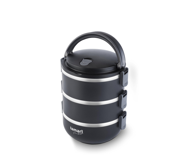 LAMART Termos obiadowy 3-częsciowy 1,8 l LT6023 - 1389620 - zdjęcie
